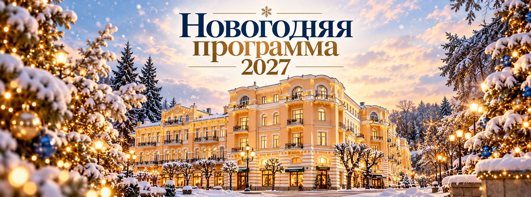 Новогодняя программа 2027